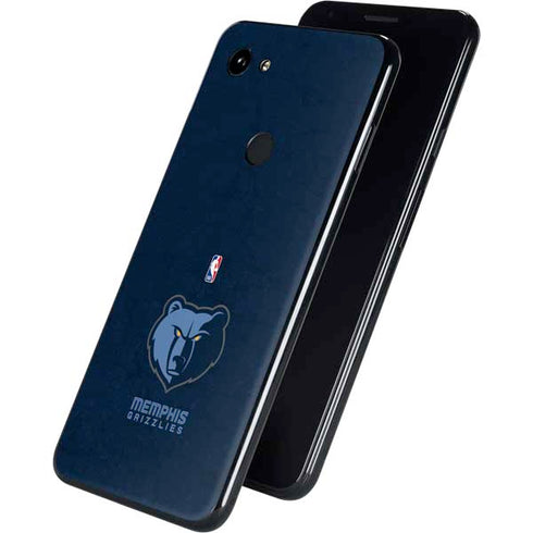 NBA Memphis Grizzlies Distressed Google Pixel 3a Skin
